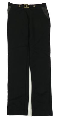 Čierne tregíny so sponou River Island