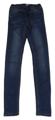 Tmavomodré skinny rifle Name it