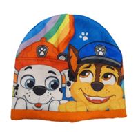 Modro-oranžová fleecová čapica s Paw Patrol Nickelodeon