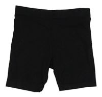 Černé elastické kraťasy Primark