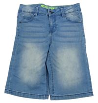 Světlemodré teplákovo/riflové kraťasy Unsigned 