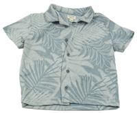 Světlemodrá košile s lístky River Island 