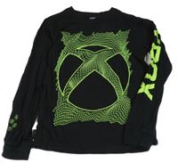 Černé triko X-box M&S