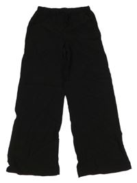 Čierne voľné é nohavice H&M