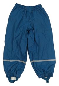 Petrolejové nepromokavé podšité kalhoty lupilu