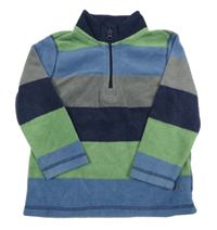 Pruhovaná fleecová mikina GAP