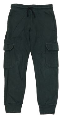 Tmavošedé cargo tepláky F&F