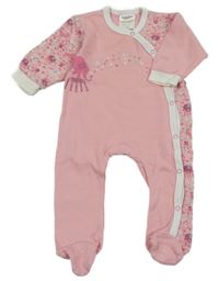 Růlžovo-biely overal so sloníky a cirkusem DIMO