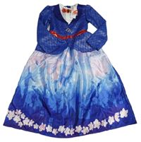 Nové - Kostým - Modro-bílé šaty - Mary Poppins Disney