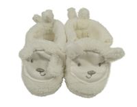 Biele chlpaté cápačky s ovcemi vel. 15/16
