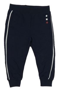 Tmavomodré tepláky s pruhom a hviezdami Zeeman