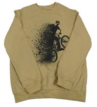 Písková mikina s cyklistou H&M