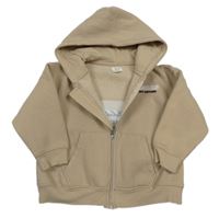 Piesková á prepínaci mikina s nápisom a kapucňou River Island