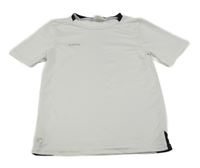 Biele športové funkčné tričko Kipsta