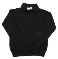 Čierny polo sveter H&M