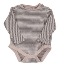 Ružovo-čierne pruhované body F&F