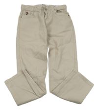 Béžové plátenné nohavice U.S. POLO ASSN