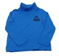 Modré tričko s rolákom Lupilu