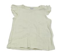 Smotanové vzorované tričko Dopodopo