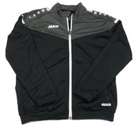 Čierno-sivá športová prepínaci mikina s logom Jako