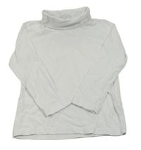 Biele tričko s rolákom