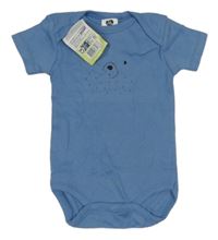 Nové - modré body s medvědem 