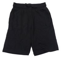 Čierne teplákové kraťasy H&M