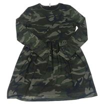 Army sieťované šaty Kids Only