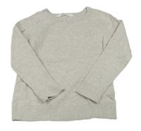 Béžový rebrovaný sveter H&M