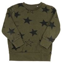 Khaki mikina s hviezdami C&A