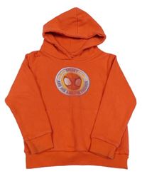 Jahodová mikina so Spidermanem a kapucňou Disney