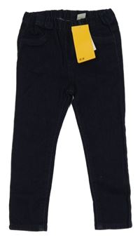 Nové - tmavomodré džegíny H&M