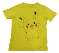 Žluté tričko s Pikachuem H&M