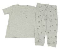 Světlešedé pyžamo se slony George