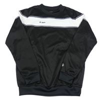 Černo-bílá sportovní mikina s logem JAKO