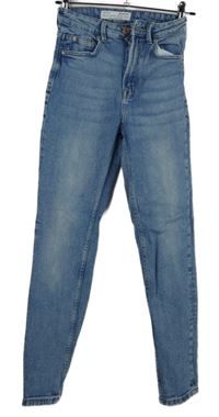 Dámské světlemodré skinny rifle Stradivarius 