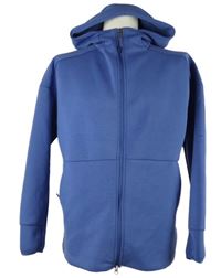 Dámská modrá propínací mikina s kapucí Tchibo 