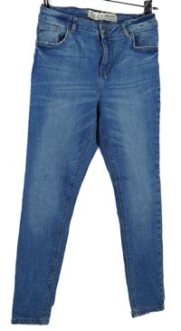 Dámské modré skinny rifle Denim 