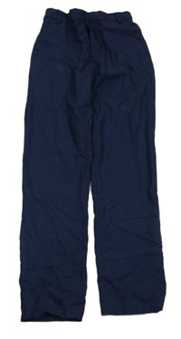 Tmavomodré slávnostné nohavice zn. Zara