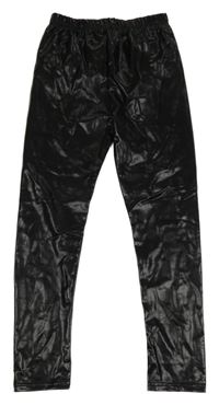 Čierne potiahnuté é legíny