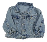 Modrá rifľová bunda Dunnes