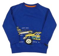 Modrá mikina s autami F&F