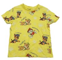 Žluté tričko s Tlapkovou Patrolou C&A