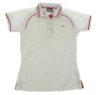 Bílo-růžové sportovní polo tričko Aress