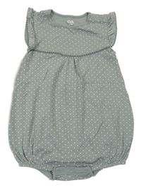 Khaki puntíkaté body C&A