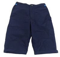 Tmavomodré outdoorové kraťasy Decathlon