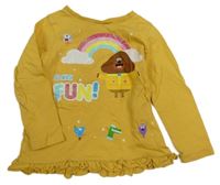 Hořčicové triko s Hej Hafí George