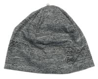 Šedá melírovaná sportovní čepice