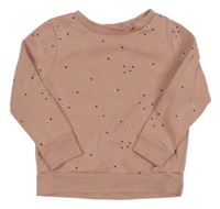 Ružová bodkovaná á mikina George