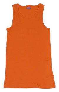 Oranžový rebrovaný top F&F